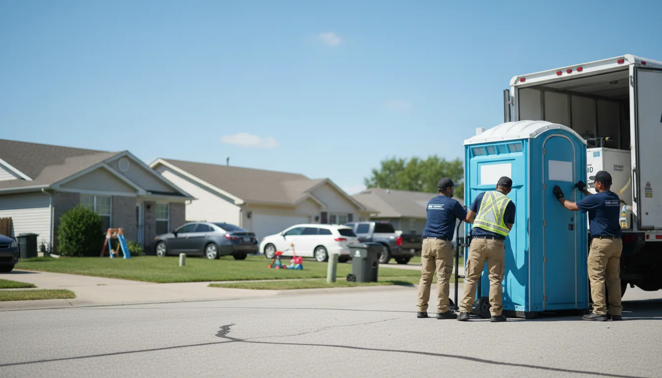 Standard Porta Potty Rentals in Masury, OH near me